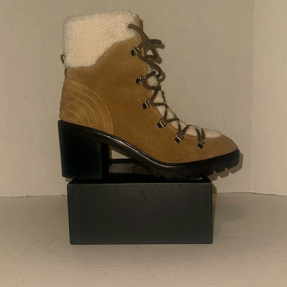 Marc Fisher Daven Hiker Heeled Boots